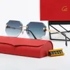 Designers Marca Óculos de sol Classic óculos óculos de óculos de leopardo quadrado de óculos de sol para homens homens de metal acionando pesca uv400 Óculos de sol 7 cor com caixa ct7234 j972