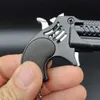 Gun Toys 1pcs Mini brelkain metalowa gumowa guber gurka zabawka pistolet dla dzieci symulacja pistoletów