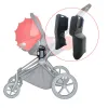 Sets Baby Autositz Kinderwagen Adapter kompatibler Priam -Serie -Kinderwagenschlafkorbkonverter Bebe Carses Puppingchair Connector