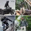 Abbigliamento per la pelle di squalo giacca softshell da uomo caccia all'esterno giacca militare impermeabile