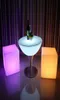 Camp Furniture Selling Lighting Cube Creative Bar Stool Remote Control 7 Colourful Lights USB Charging Box only Bar Stool2948401