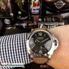 Luxury Watch Panera Sapphire Glass 47 mm 16 mm Première couche STRAP COWDE AVEC BOUCLE DE PIN D'ORIGINATION ENTIÈRE Automatique mécanique A Watch F F2SA