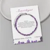 Strand 3MM Natural Stone Beads Bracelet Round Faceted Amethysts Turquoises Lapis Lazuli Quartz Bracelets For Women Men Lucky Jewelry