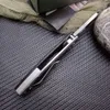 5311cf utomhus EDC Survival Mini Pocket Knife 8CR13Mov Blad Kolfiberhandtag Camping Folding Knife