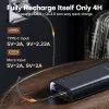 Банк Qoovi Power Bank 20000MAH Portable PD 20 Вт быстрая зарядка мобильный телефон Poverbank Внешний батарея для iPhone 13 Xiaomi