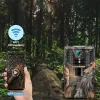 Kameror utomhus 4K 36MP Live Video Show App Control Trail Camera WiFi Game Camera No Glow Night 940nm Vision for Wildlife Trap Game Cam