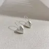 Orecchini BF Club 925 Orecchini a cerchio Sterling Silver Heart For Women Girl Sexy Fashion Trendy Gioielli Trendy Party Wedding Pendientes Mujer