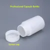 Flessen 20 stks lege grote mond 150 ml medicijnfles met deksel voedselkwaliteit hdpe plastic container voor pil capsule tablet tablet navulbare fles