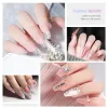 Kits 30 ml Gale de photothérapie à ongles pour les gels LED / UV Renforcez l'extension des ongles No Bubbles Vernis Gel Nail Art prolonge Formes Nail Glue