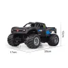 Carros jikefun rc cars 2.4g novo anfíbio de alta velocidade fora da estrada Drift