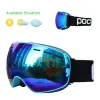 Lunettes à double couche Antitifog Ski Goggles Sports Ski extérieur lunettes de ski Masque Snowboard Snowboard Men's Women's's