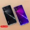 Os estojos de telefone celular cobrem o estojo de luxo para Huawei P Smart Z Plus 2019 2018 Bumper Celular Acessórios de telefones equipados com saco de silicone, à prova de choque 240423