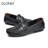 Casual Shoes Wholesale Big Men Genuine Leathers Mens Loafers Designer Driving Moccasin Soft Calzado Hombre Sneakers