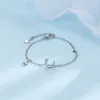 Bracelets de link Tamels estrelas para mulheres Casamento Romântico Hollo