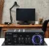 Verstärker AK280 Lautsprecher Power Amp HiFi Bass Stereo Power Amplifier 12V 40W+40W Dual Channel Music Player Heimatheater RCA Aux Input