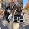 Stumi a tracolla Donne di lusso Frizione Lam lana Spegno inverno Stile inverno Small Messenger Lady di qualità Crossbody Borse in pelle