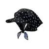 Ball Caps для взрослых бейсбол для путешествий, собирая солнцепроберопродажную шляпу для девочки Self Tie Turban