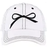 Ball Caps Embroidery Bowknot Baseball Adult Cycling Camping Travel Hat Multiple Color