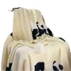 Decken Klimaanlage süße Panda Milch Plüsch Büro Nickermicksofa Deckungsschal