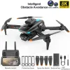 Drones 8k drone 360 Volledige obstakelvermijding met ESC HD Dual Camera 5G WiFi FPV optische stroom Hover opvouwbare quadcopter professionele UAV