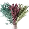 Fleurs décoratives 100g Branches d'Eucalyptus Bouquet de fleurs séchées naturelles feuilles pour décoration de mariage de mariage décor de maison bricolage