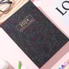 English Agenda Colorful Laser 365 Days Diary Journal Notebook Weekly Calendar Notebooks And Journals Stationery Office