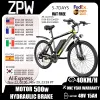 Велосипед ZPW S26 500W EBIKE 48V 20AH 26 -дюймовые шины Electric Bicycle Electric Snow Mountai Electric Bike