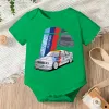 One-Pieces DTM 1992 Racing Sports Car Print Bodysuit Baby Cotton Short Sleeve Newborn Clothes Cartoon Style Baby Boy Girl Clothes Jumpsuits