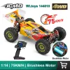 Cars Wltoys 144010 1:14 Hochgeschwindigkeit RC -Auto 75 km/h bürstenlose 4WD Elektrische Offroad -Fernbedienung Drift Racing Car Toys für Erwachsene Kinder