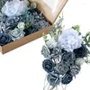 Dekorativa blommor Artificial Rose Boxed Flower Wedding Birthday European Valentine's Day Gift Diy Bridal Bouquet Mother Pography Props