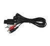 18m 6FT High quality SVideo Cable 3 RCA AV Cord Lead for N64 SNES GameCube NGC DHL FEDEX EMS SHIP4995054