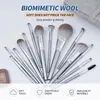 Brushes de maquillage Brushes Brush Set 14 PCS Foundations synthétiques Cocoriseurs d'oeil en poudre avec un boîtier Blush Casmetic R2O5