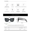 Sunglasses Fashion Accessories Large Frame Cat Eyes Sunglasses Vintage UV400 Casual Flat Light Glasses Eyewear Shades for AdultWomenMen 240423