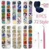 Decorazioni Nail art Rhinestones Rhinestones gemme cristalline 3d unghie in piatta e forniture tecnologiche Prodotti materiale Pietre Accessori decorazioni Accessori CAMPIO