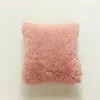 Pillow 43x43cm Luxury Covers Warm Plush Fluffy Decorative Throw Pillowcases Home Fuzzy JAF067