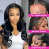 40 pouces HD en dentelle Ferment de cheveux humains Wig 13x6 Wave Body Lace Lace Front Perruque 13x4 Lace Lace Lace Frontal Wig Curly Wigsless Wigs 240412