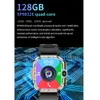 4G Android Smart Watch 2.03 '' för män Business Heart Reconitor 128 GB ROM PLUCKABLE SIM -kort 4G med WiFi GPS Waterpoof Clock