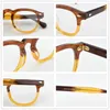 Lunettes de soleil Frames Vintage Optical Lunes Frame Men Arnel-1 Nerd Brand Eyeglasses Femmes Acetate Myopie Prescription Retro Fashion Spectacle