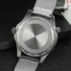 Relógios de pulso watchdives nttd titanium dive watch wd007 nh35 automático cúpula safira cristal c3 super luminoso 100m à prova d'água