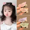 Hair Accessories New Baby Girls Cute Butterfly Pearl Summer Hair Claws Hairpins Children Sweet Acrylic Claws Clips Kids Hair Accessories