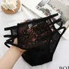 Mutandine femminili Fashion Sexy Black Lace Whow Out Donne a bassa vita a maglia sottile Slip senza soluzione di continuità in cotone lingerie