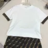 Marque Baby Tracksuits Summer Boys Suit à manches courtes Suit des enfants T-shirt 100-160 cm T-shirt et shorts imprimés alphabet 24a
