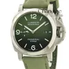 Mens Watches Automatic Movement Stainless Steel Bracelet Wristwatches Peneri Lumiinor Mariinna Verde Smeraldo Verde Smeraldo