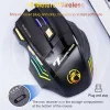 Mice PX2 Metal 2 4G Rechargeable Wireless Mute 1600DPI Mouse 6 Buttons for PC Laptop Computer Gaming Office Home Waterproof Mouse