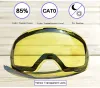 Filtri solo lente per HXJ20013 Antifog Uv400 Ski Goggles ADSORTIONE ADSORPIZIONE ADSORTIONE DELLA LUCE DELLA LUCE DELLA LUCE TINTRA IL MEMAILE CLUPFY LIGHT