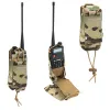 Accessoires en plein air uv82 walkie talkie package tactique molle radio package multiporatif facultatif
