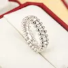 Популярное и классное высококачественное кольцо унисекса с пары дизайна пары пары Bullet Head с оригинальными кольцами Carrtiraa