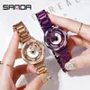 Polshorloges Sanda / fabrikanten Rotary Watch Dames Fashion Trend Simple Internet Celebrity1024 San Martin Store Luxe