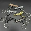 Toys pistolet Nouvel alliage 1 4 Désert Eagle Pistol Keychain Ring Fake Gun Assemble Assemble Jouet Gun Sac à pistole