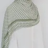 Etniska kläder keffiyeh tryck chiffon för muslimska damer hijab palestina högkvalitativa palestinska halsduk 185x70cm